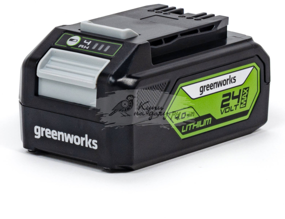 Аккумулятор Greenworks G24B4ll 24В, 4Ач (2938407)