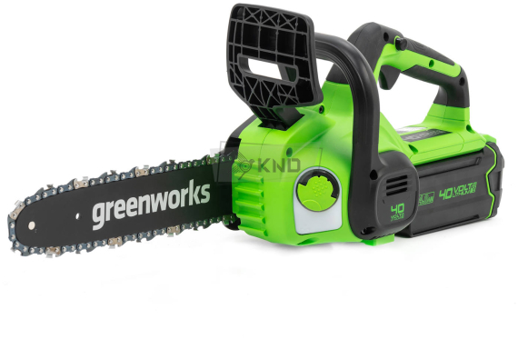 Аккумуляторная пила Greenworks G40CS30IIK4 c АКБ 4 Ач и ЗУ