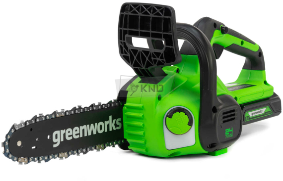 Аккумуляторная пила Greenworks G24CS25K2 с АКБ 2 Ач и ЗУ