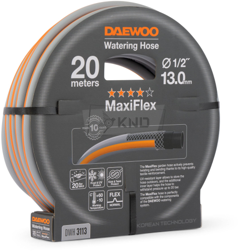 Шланг для полива DAEWOO MaxiFlex DWH 3113 20м 13мм 1/2"
