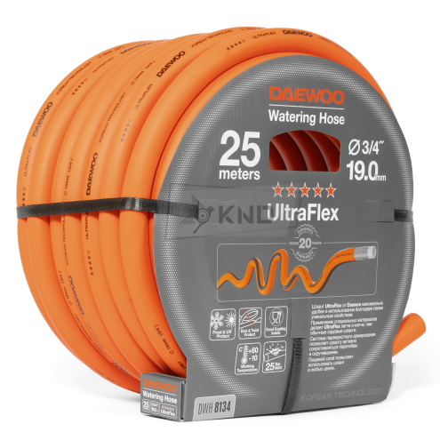 Шланг для полива DAEWOO UltraFlex DWH 8134 25м 19мм 3/4"