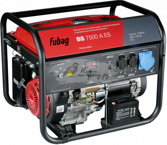 Бензиновый генератор FUBAG BS 7500 A ES