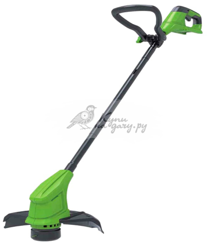 Триммер аккумуляторный Greenworks G24LT25K2 с АКБ 2 Ач и ЗУ 2А