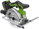 Циркулярная пила аккумуляторная Greenworks GD24CS165, 24В, с АКБ 4 Ач и ЗУ