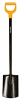 Лопата с закругленным лезвием Fiskars Solid™ 1026683/131403