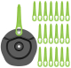 Комплект пластиковых ножей Greenworks 2963507 (20 шт.) с диском для триммера 2113307SA