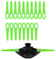 Комплект пластиковых ножей Greenworks 2963607 (20 шт.) с диском для триммеров 2113207, 2113407, 2113507